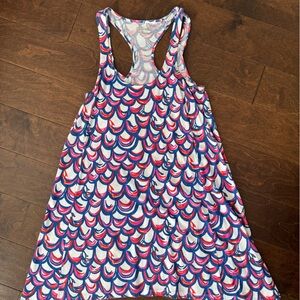 Colorful Patterned Sleeveless Dress